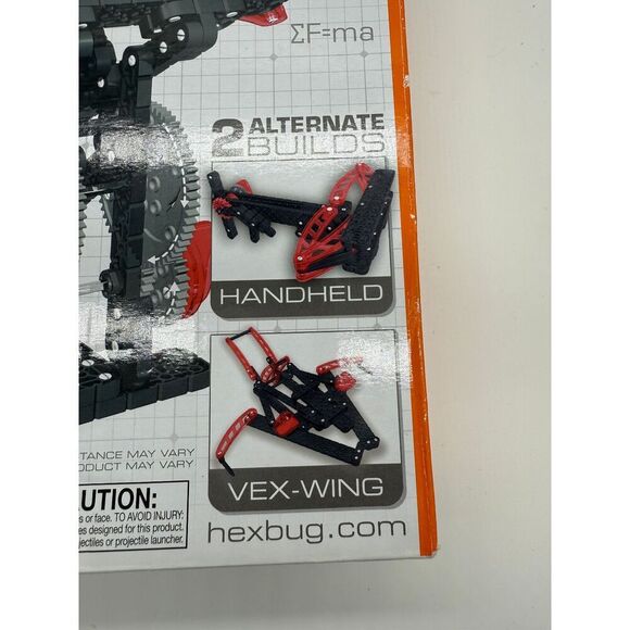 HEXBUG VEX Robotics Crossbow Shoots 15‎ Feet Alternate Builds Foam Darts NEW - Picture 7 of 7